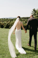 High Neck Beach Wedding Dress Backless Mermaid Boho Bridal Gown