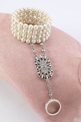 1920s Flapper Golden Accessories Set