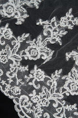 Long Lace Wedding Veil