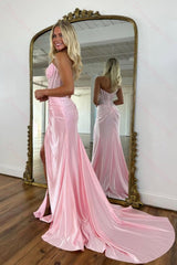 Blush Pink Corset Long Beaded Prom Dress With Rhinestone Details Formal Evening Gown