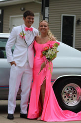 Elegant White 3-Piece Shawl Lapel Men's Wedding Prom Suit