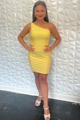 Green Homecoming Dress Sequined Beaded Cut Out Tight Short Prom Dress