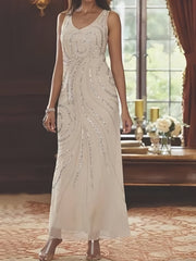 Jacketed Mother of the Bride & Groom Sheath Column Dresses with Sequins
