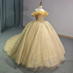 Luxury Golden Celebrity Evening Dress Prom Party Dress Sweet 16 Party Dress