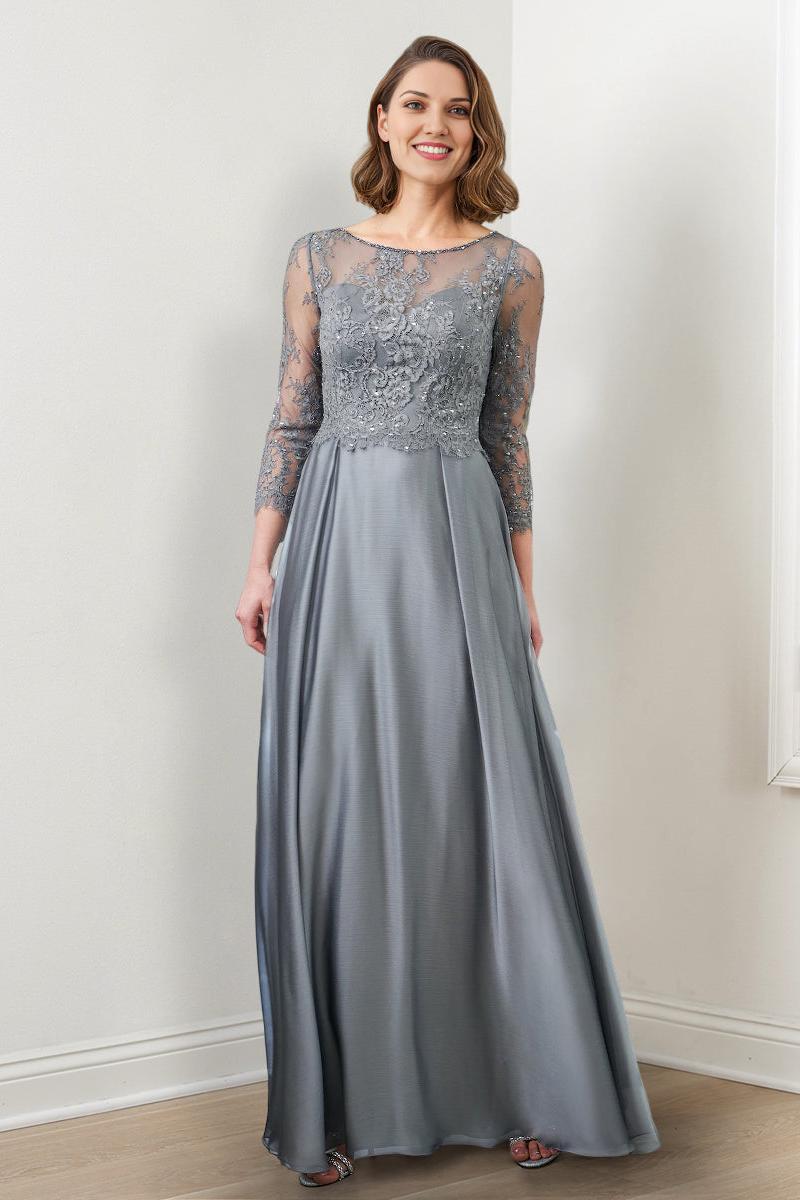 Mother of the Bride A Line Dresses Featuring Applique & Sequins