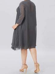 Mother of the Bride A Line Dresses with Jacket