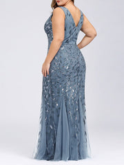 Mother of the Bride Sequined Dresses in Trumpet Mermaid Styles