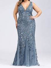 Mother of the Bride Sequined Dresses in Trumpet Mermaid Styles