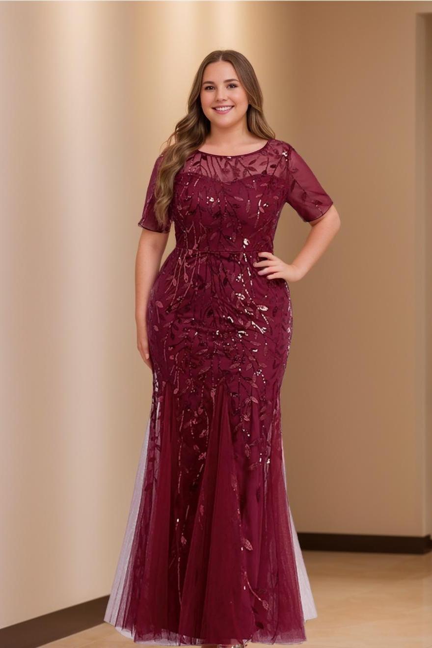 Mother of the Bride Trumpet Mermaid Dresses Featuring Applique