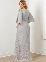 Mother of the Bride Trumpet Mermaid Dresses Featuring Applique