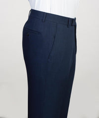 Navy Blue Two Piece Notched Lapel Prom Suit