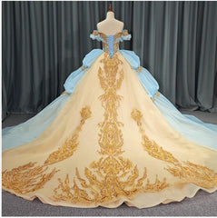 Off the Shoulder Quinceanera Dress Ball Gown Sweet 16 Dress