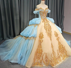 Off the Shoulder Quinceanera Dress Ball Gown Sweet 16 Dress