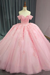 Pink Quinceanera Dress Ball Gown Birthday Party Sweet 16 Dress