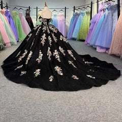 Sequin Quinceanera Dress Scoop Appliques Sweet 16 Ball Gown Party Dress