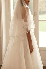 Sequined Wedding Dress with A Line Off The Shoulder Long Sleeves