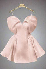 Spaghetti Straps Homecoming Dress Sleeveless Short A Line Cocktail Dress With Sequins