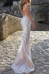 Sweetheart Lace/Tulle Wedding Dress with Appliques Lace