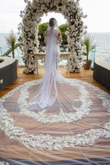 White Wedding Dress Mermaid Off The Shoulder Lace Glitter Bridal Gown With Sleeves