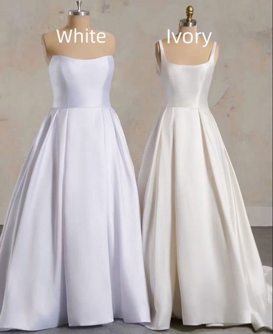 White vs. Ivory Wedding Dress: How to Tell the Difference and Choose the Right Color