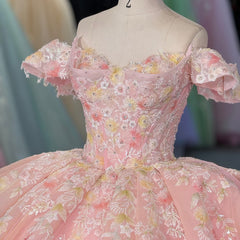 Pink 2025 Quinceanera Dress Sweet 15 Evening Dress Crystal Sleeveless Beading Ball Gown Dress