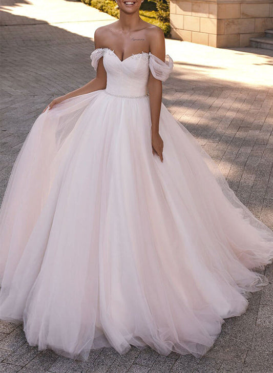 Vintage Tulle Wedding Dress