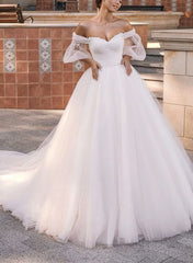 Vintage Tulle Wedding Dress