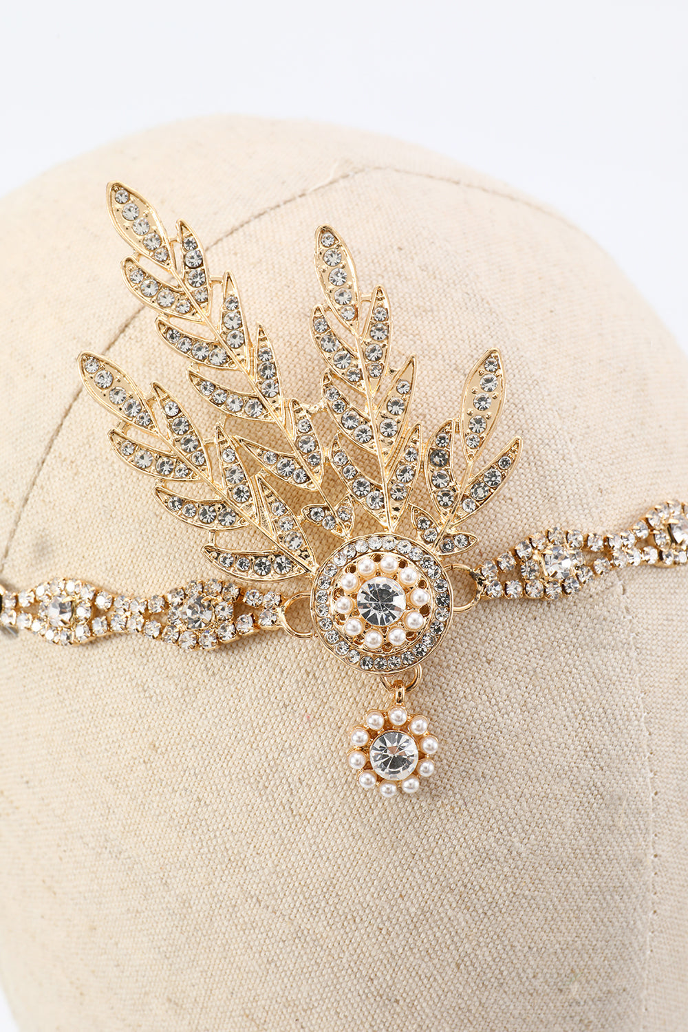 1920s Flapper Golden Accessories Set