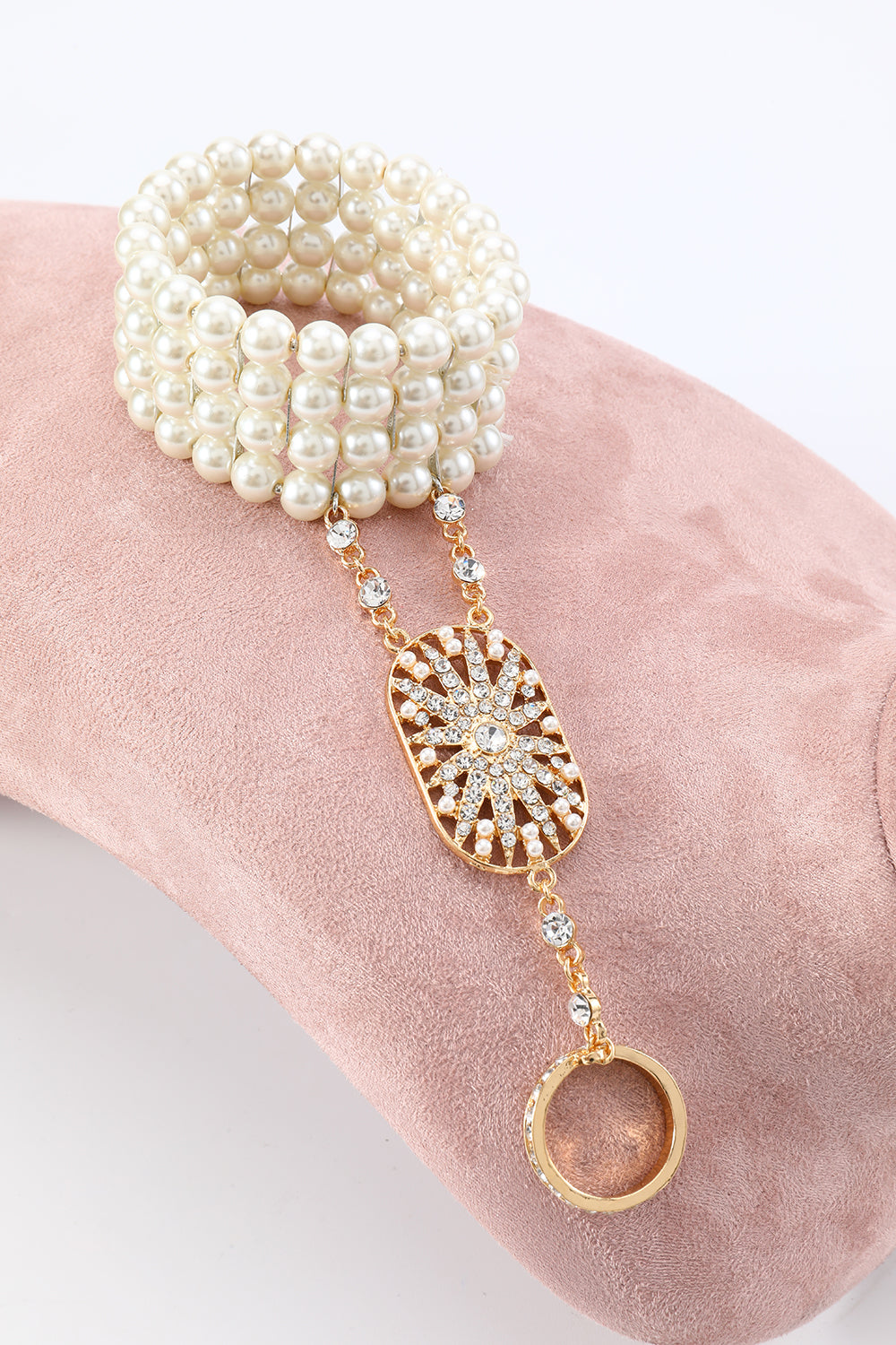 1920s Flapper Golden Accessories Set