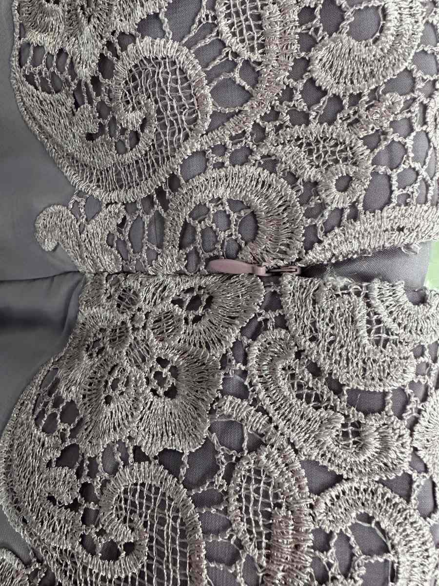 2 A Line Scoop Mother of the Bride Dresses with Pleated & Lace Appliques Long