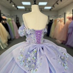 Blue Purple Quinceanera Dress Sweet 15 Evening Dress Sleeveless Ball Gown Dress