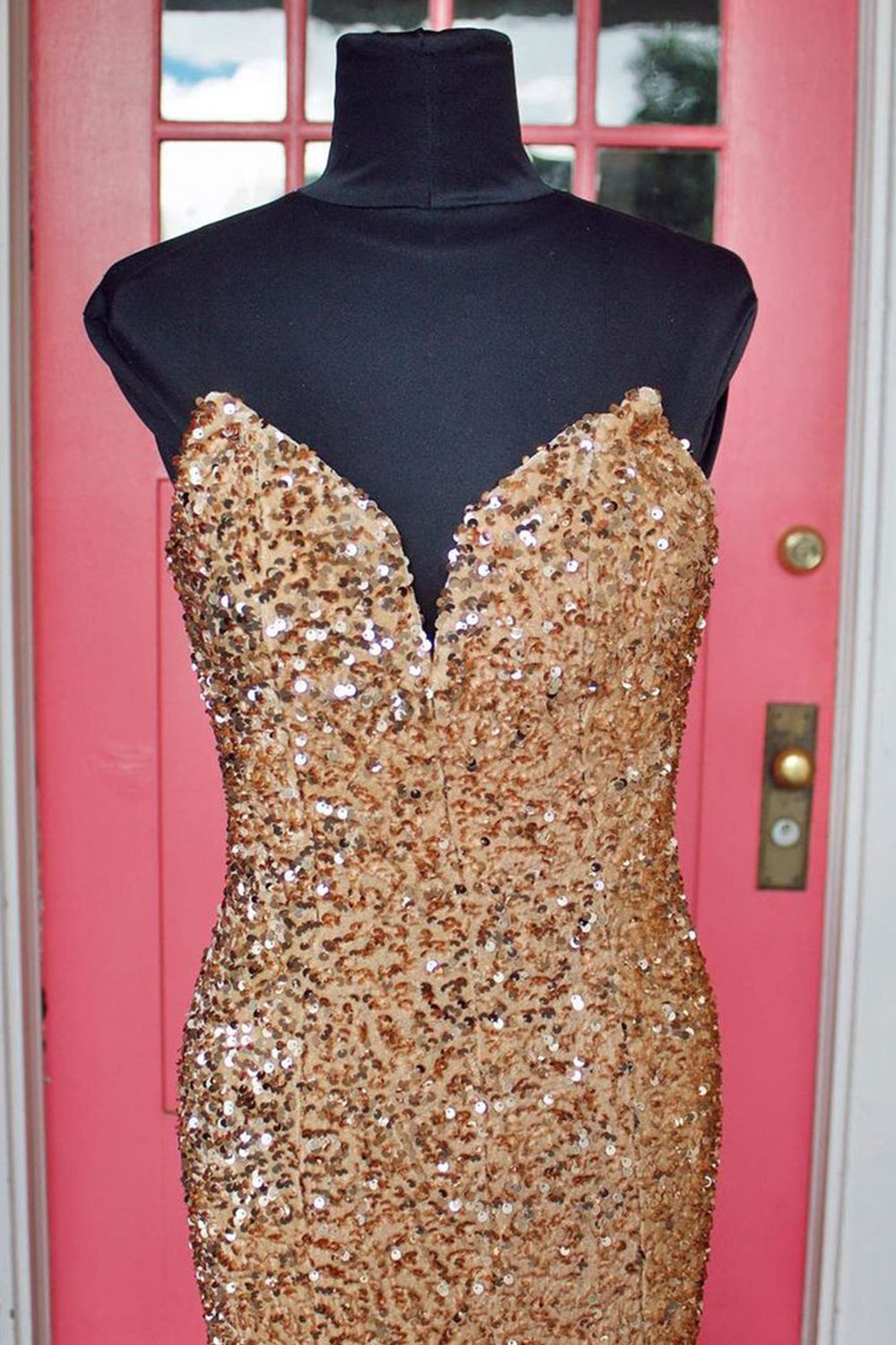 Black Sweetheart Mermaid Prom Dress