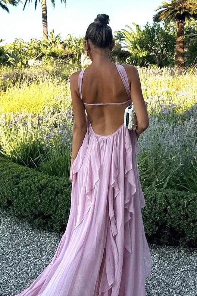 Beautiful A Line Sweetheart Ivory Long Wedding Dress With Ruffles Split Front Bridal Gown