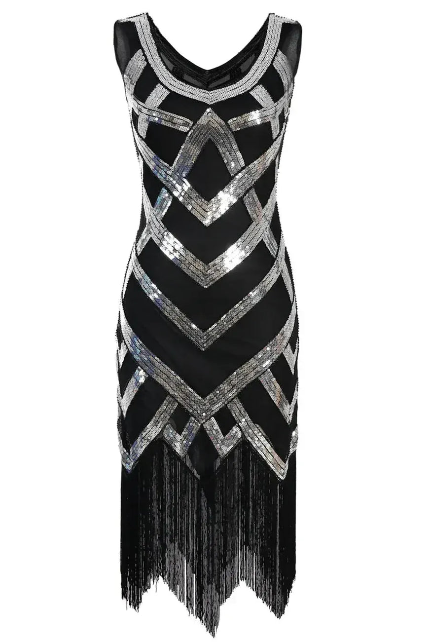 Cheap 1920s Dresses Gatsby Themed Party Dresses Flapper Dress | DREAMYANNIE Dreamyannie Cheap 1920s Dresses Gatsby Themed Party Dresses Flapper Dress | DREAMYANNIE Dreamyannie