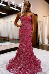 Black Prom Dress Mermaid Sweetheart Formal Dress