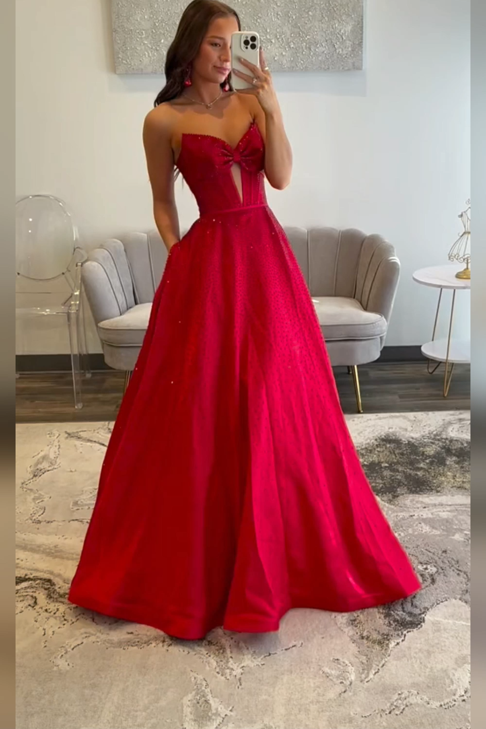 Black Prom Dress Sweetheart A Line Formal Dress With Beadings