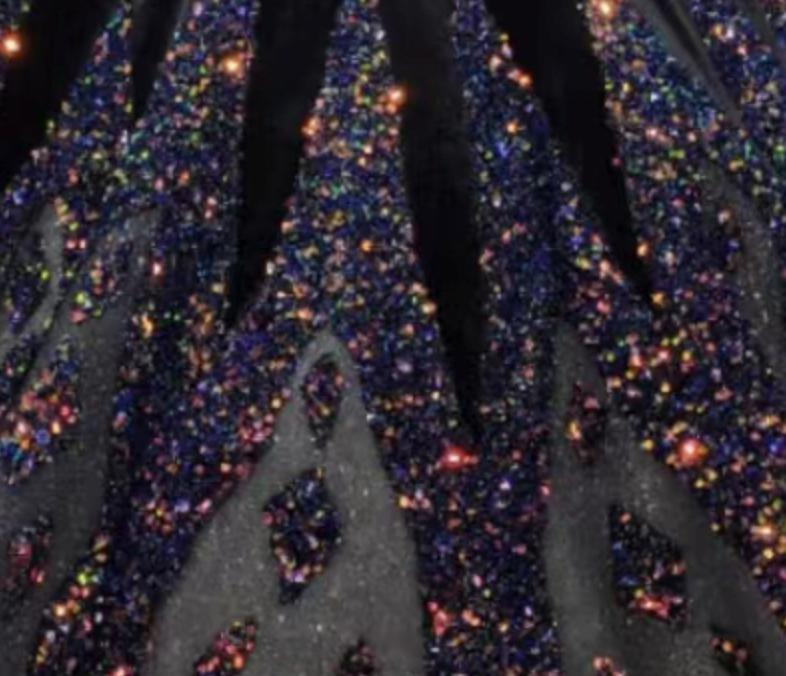 Black Quinceanera Dress Ball Gown Sweet 16 Dress