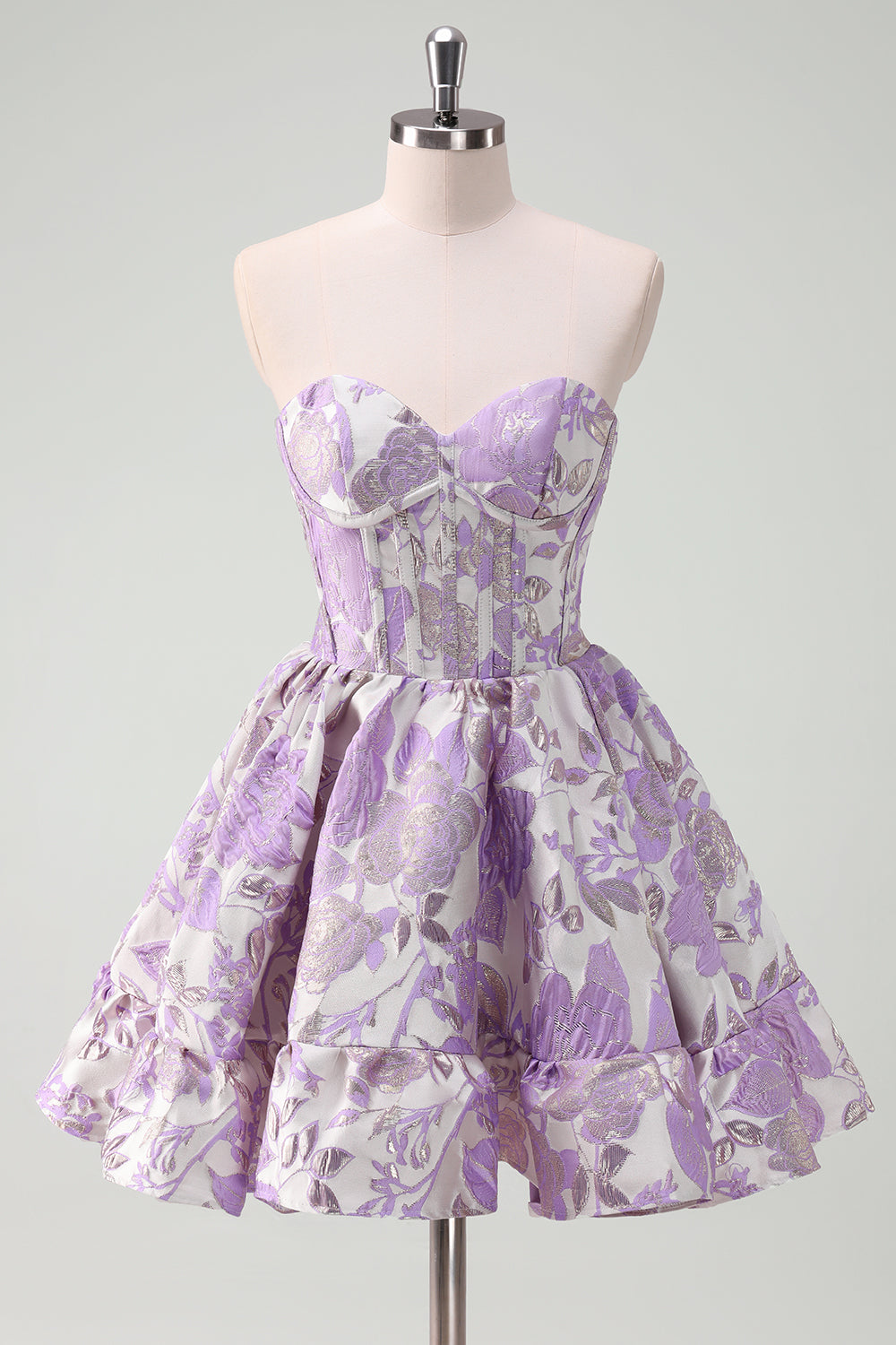 Blue Homecoming Dress Corset A Line Short Cocktail Dresses