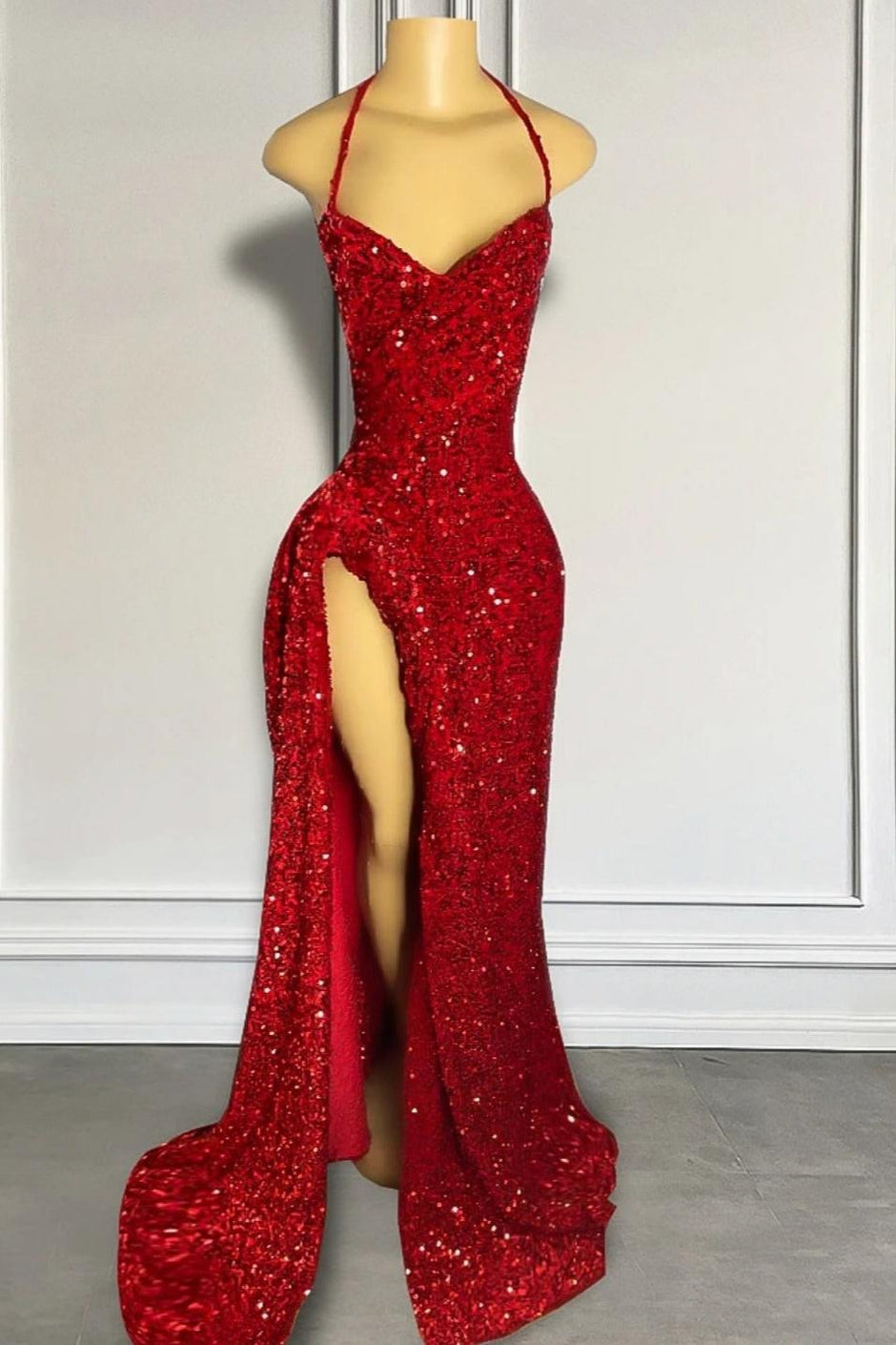 Dreamyannie Velvet Dress Prom Christmas Party Dress