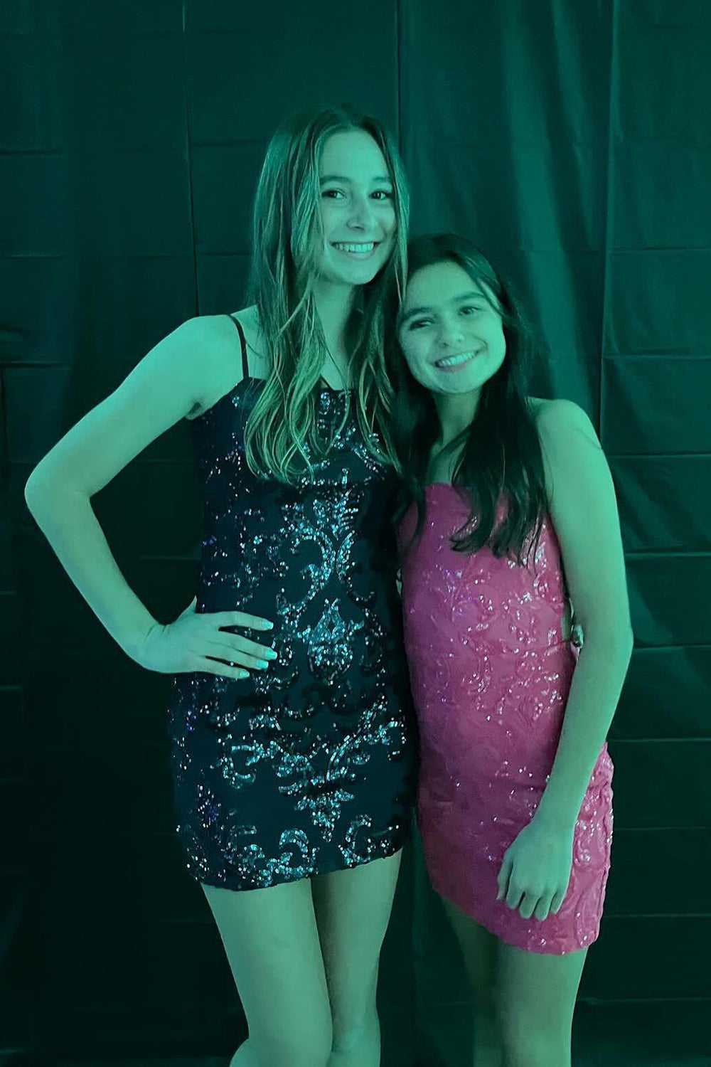 Champagne Homecoming Dress Sequin Spaghetti Straps Tight Short Cocktail Dresses
