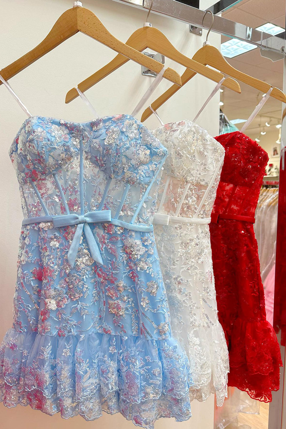 Dark Blue Homecoming Dress Corset Sweetheart Lace Tight Short Cocktail Dresses
