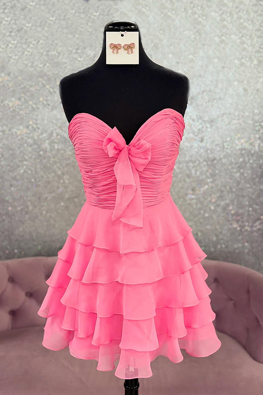 Dreamyannie Light Blue A Line Homecoming Dresses Tulle Sweetheart Tiered Cocktail Dresses