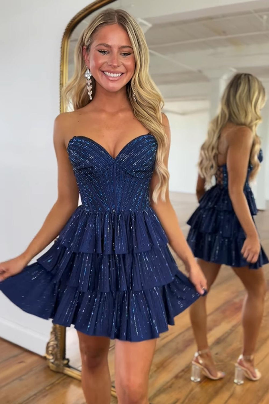 Cheap Homecoming Dress Handmade Short Prom Gown Graduation Dresses | DREAMYANNIE Dreamyannie Cheap Homecoming Dress Handmade Short Prom Gown Graduation Dresses | DREAMYANNIE Dreamyannie