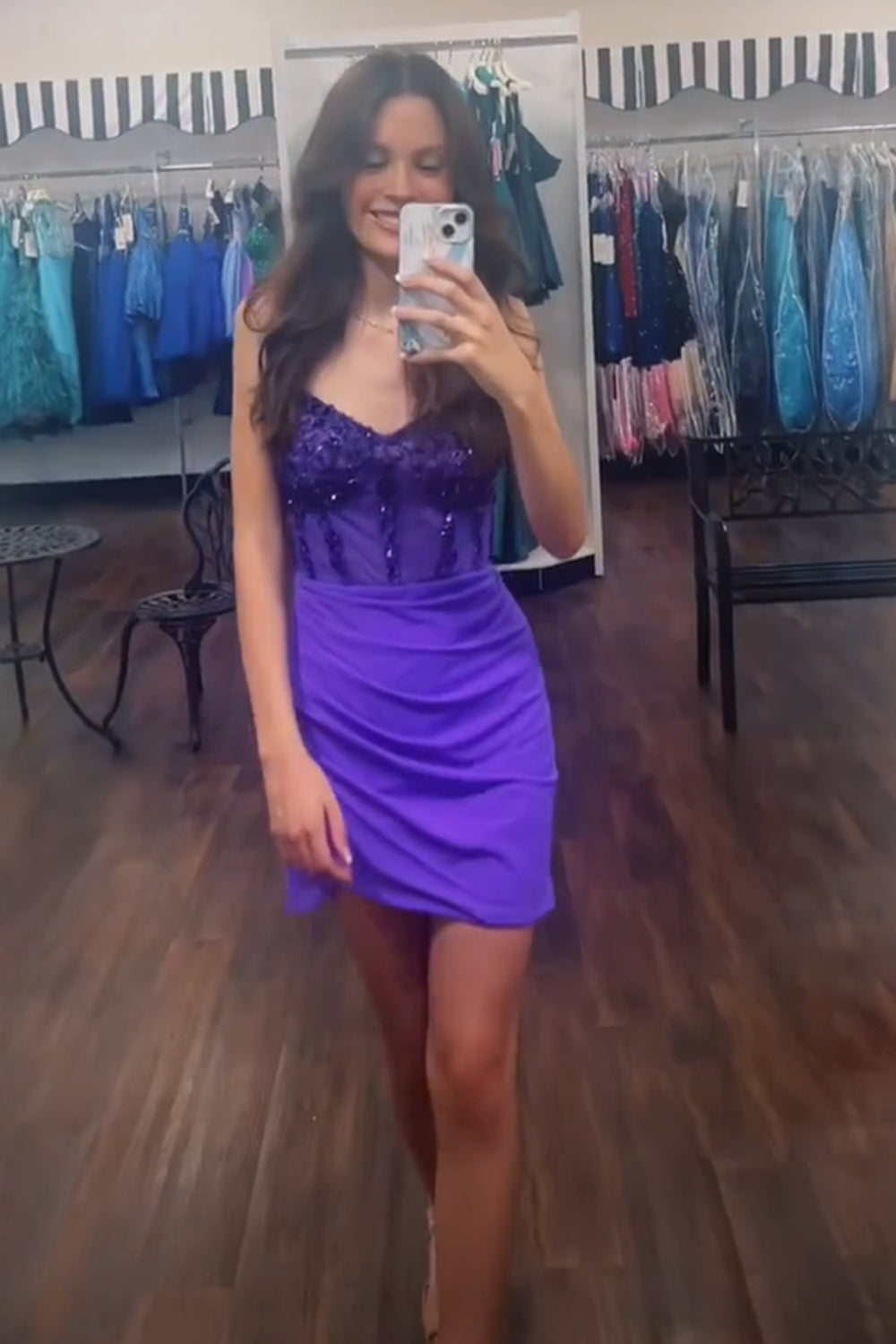 Glitter Black Homecoming Dress Corset Satin Asymmetrical Tight Short Prom Dress with Sequin