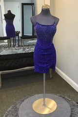 Golden Homecoming Dress Corset Beaded Strapless Tight Short Prom Dress