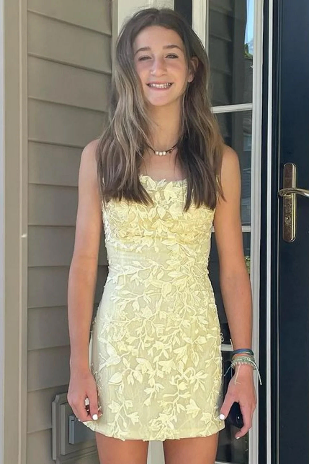 Green Homecoming Dress Lace Tight Cocktail Party Dresses