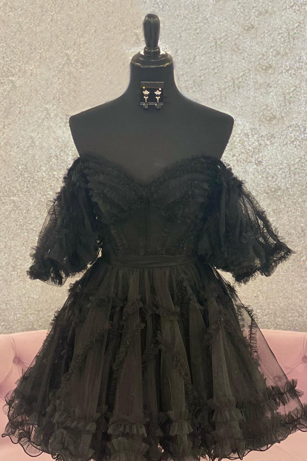 Light Pink Homecoming Dress Corset A-Line Short Cocktail Dresses