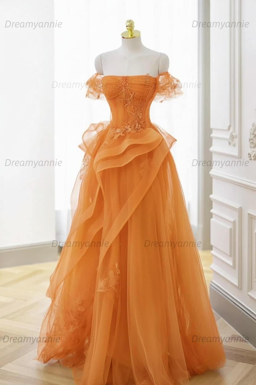 Mint Green Prom Dress Tulle Lace Long Elegant Corset Formal Party Evening Dress