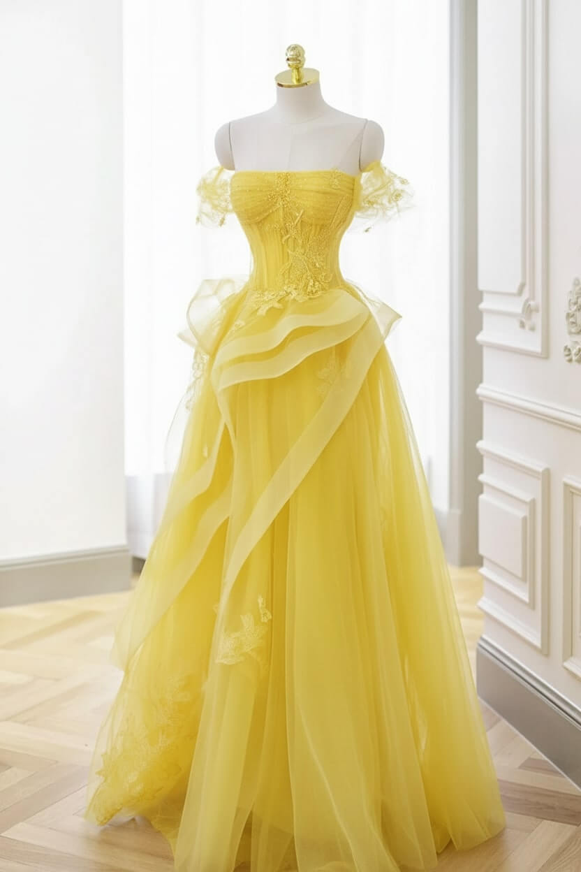 Mint Green Prom Dress Tulle Lace Long Elegant Corset Formal Party Evening Dress