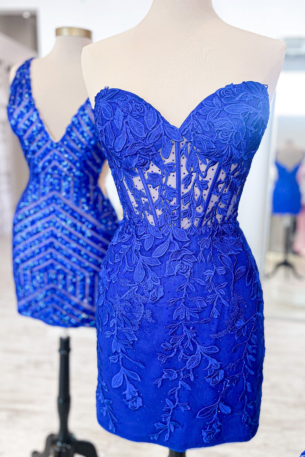 Mint Homecoming Dress Lace Sweetheart Tight Short Cocktail Dresses